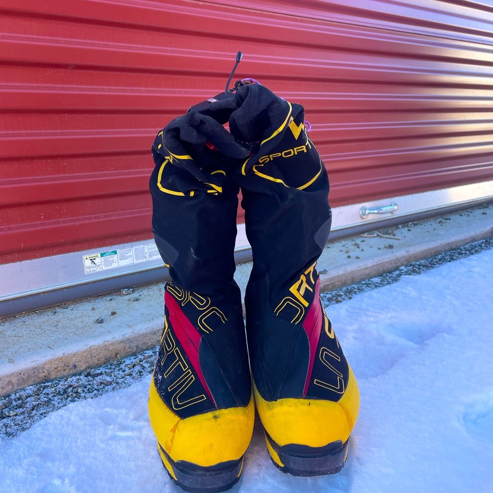 La Sportiva Mons Cube Triple Boot- used once!